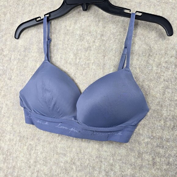 Victorias Secret Love Pink Lightly Lined Bra 34B - Picture 1 of 3